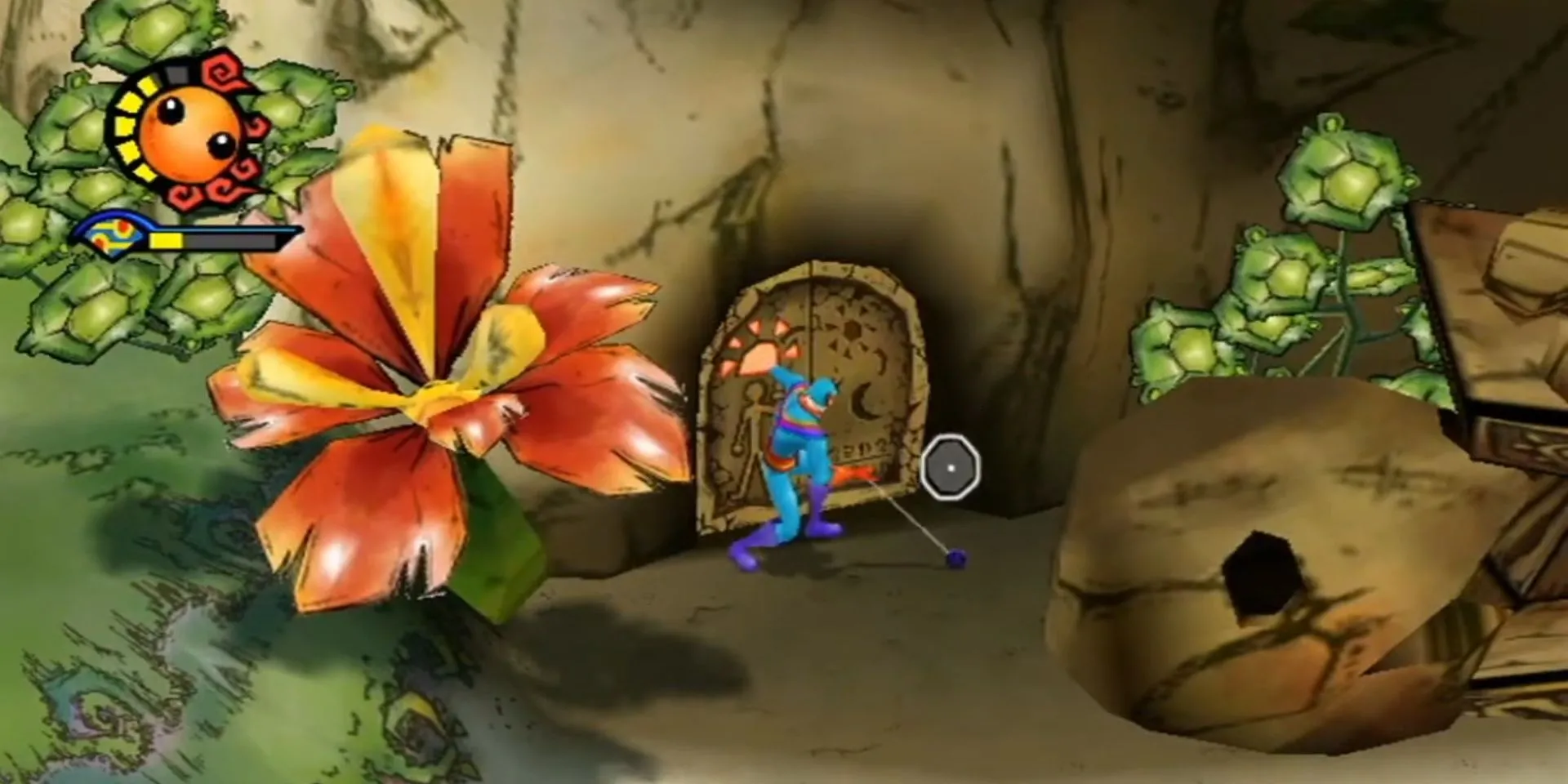 Captain Rainbow thể hiện kỹ năng yo-yo độc đáo trong tựa game cùng tên