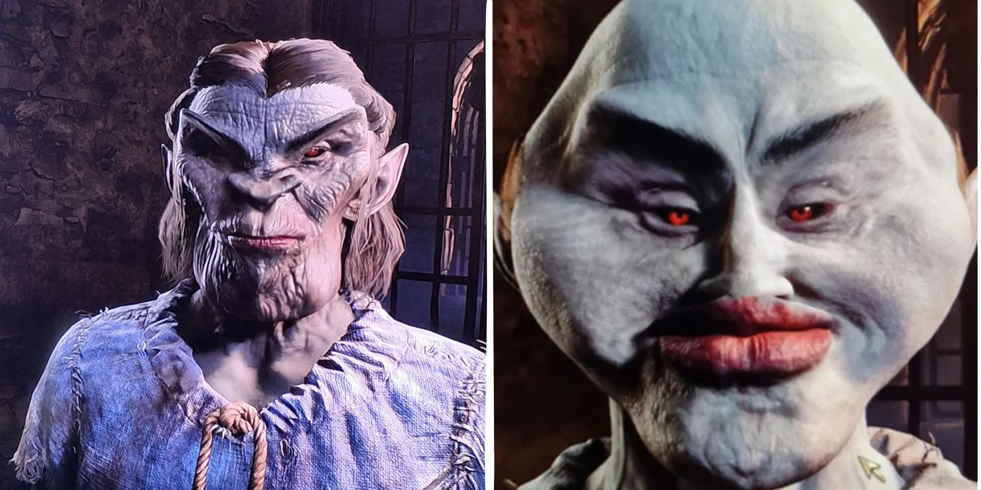 Hình ảnh nhân vật được tạo trong bản Remaster của game The Elder Scrolls IV Oblivion.