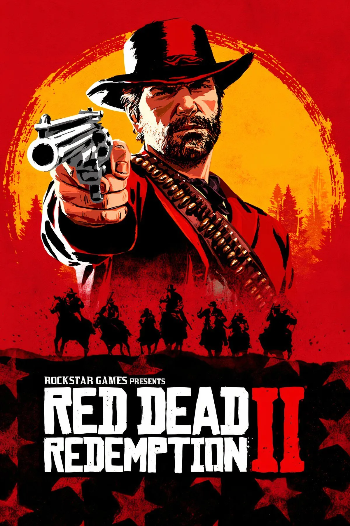 Hình ảnh quảng bá của tựa game hành động phiêu lưu thế giới mở Red Dead Redemption 2