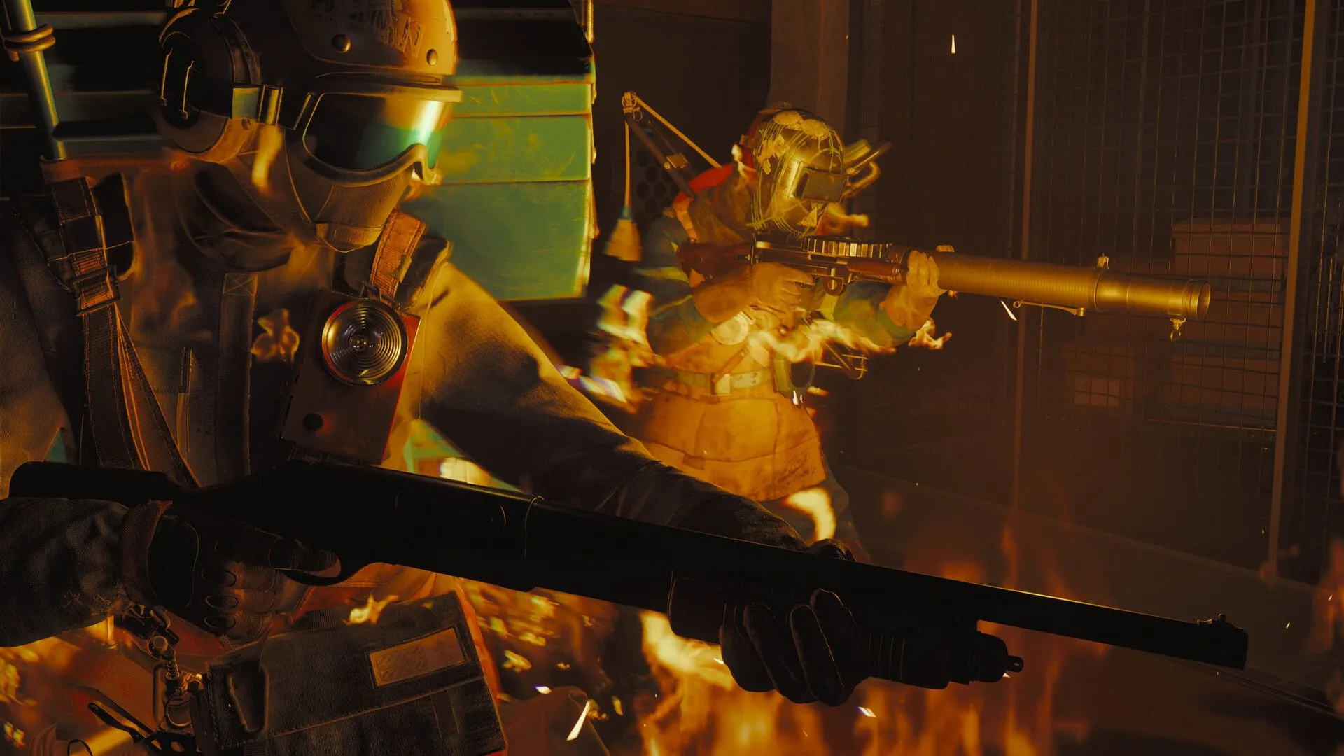 Một hình ảnh gameplay chi tiết về môi trường và đồ họa trong game FBC Firebreak.