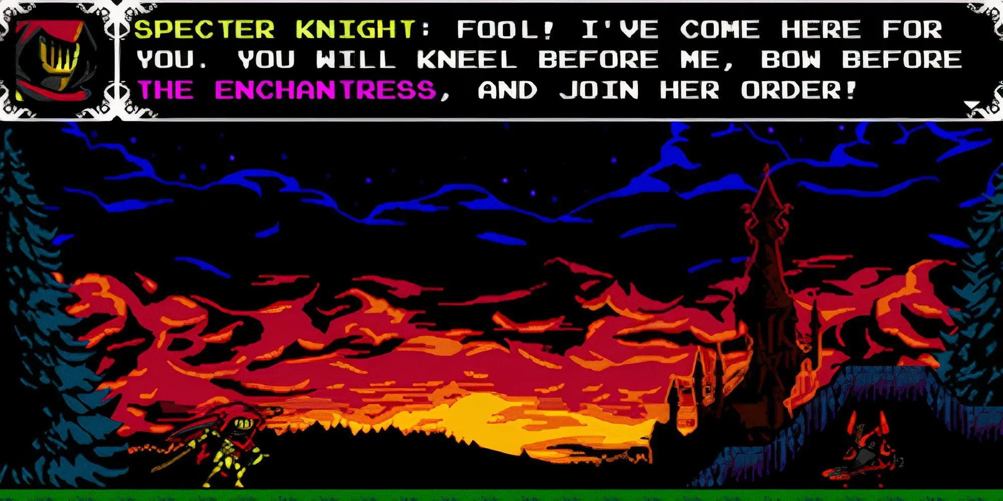 Specter Knight trong Shovel Knight: Specter of Torment