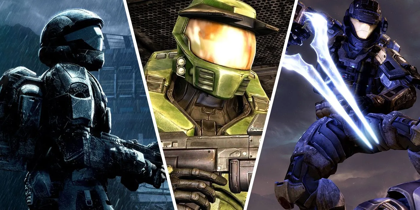 Ba huyền thoại của series Halo: The Rookie, Master Chief và Noble Six, đại diện cho kỷ nguyên vàng của game bắn súng