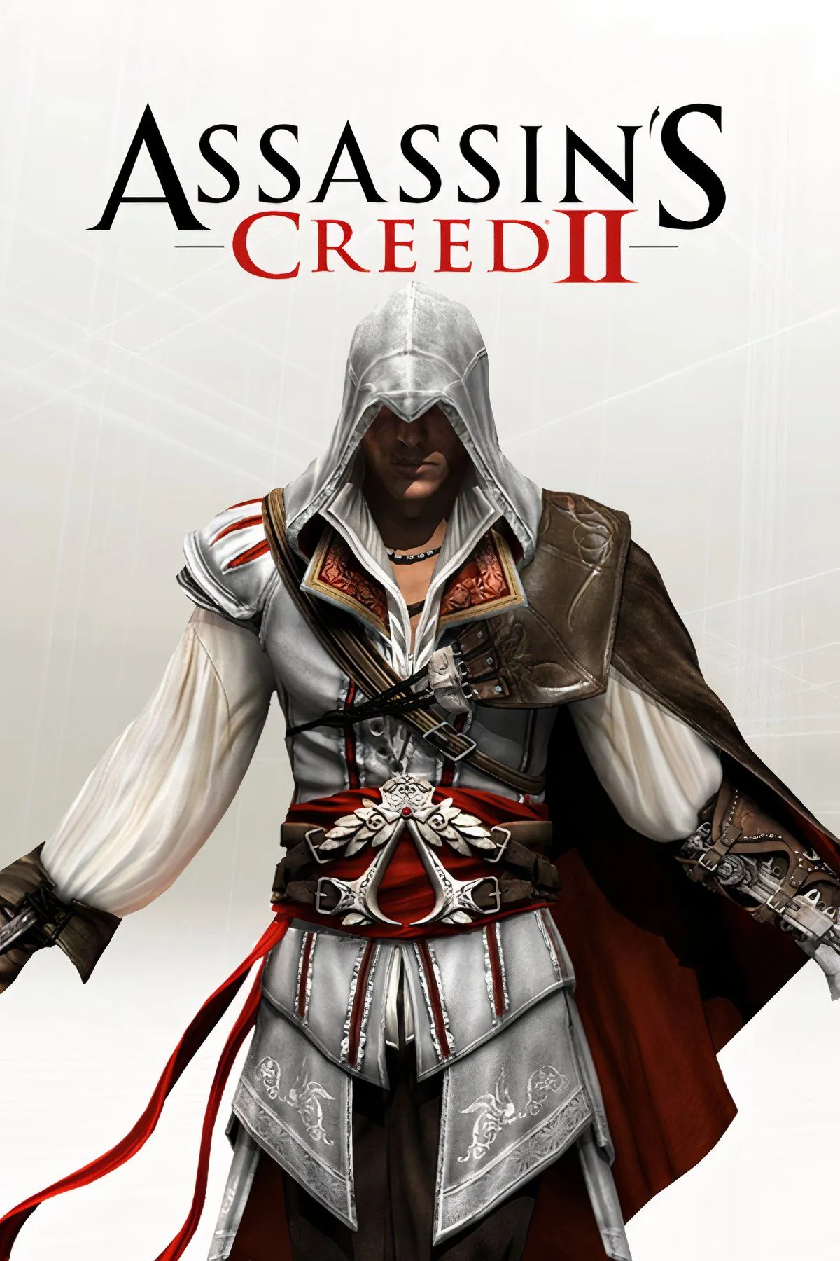 Bìa game Assassin's Creed II, với nhân vật Ezio Auditore da Firenze