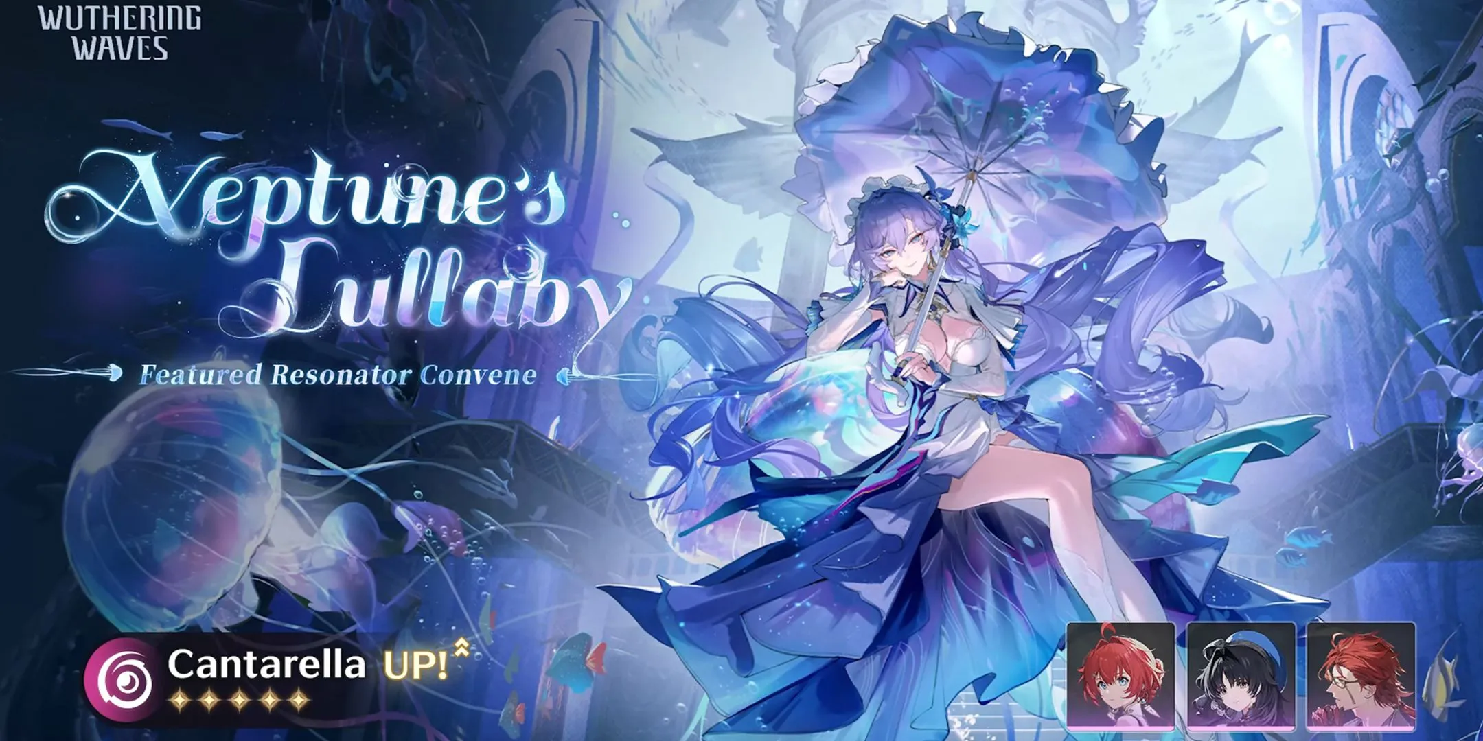 Cantarella rerun trong banner Wuthering Waves phiên bản 2.5 giai đoạn 2