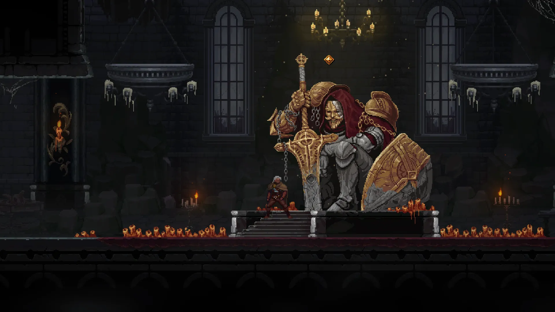 Con boss đáng sợ với nhiều mắt và chân nhện trong Dragon Is Dead