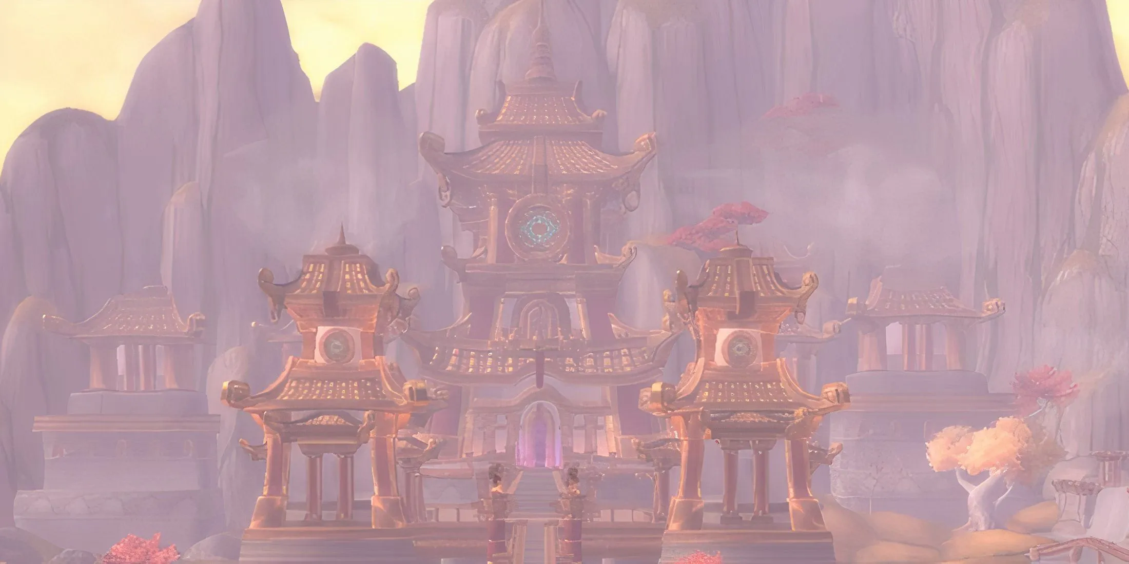 Cung Điện Mogu'shan tráng lệ, trung tâm quyền lực của Mogu trong Pandaria