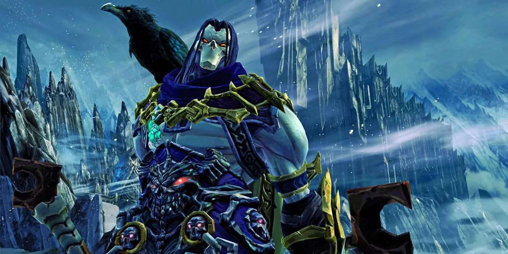 Death trong Darksiders 2 sẵn sàng chiến đấu