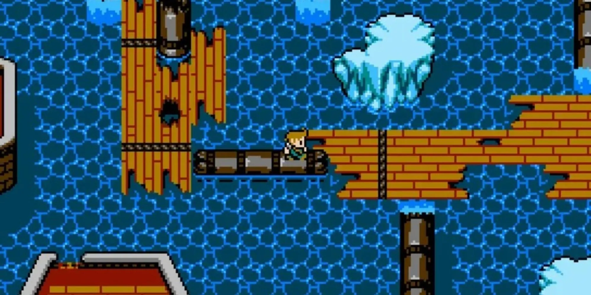 Đồ họa 8-bit và giao diện chiến đấu trong game 8-Bit Adventures 2