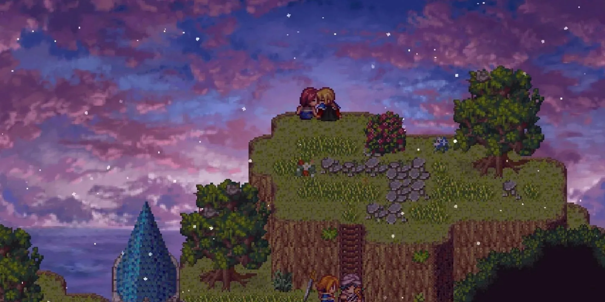 Đồ họa pixel art đặc trưng của game Ara Fell Enhanced Edition