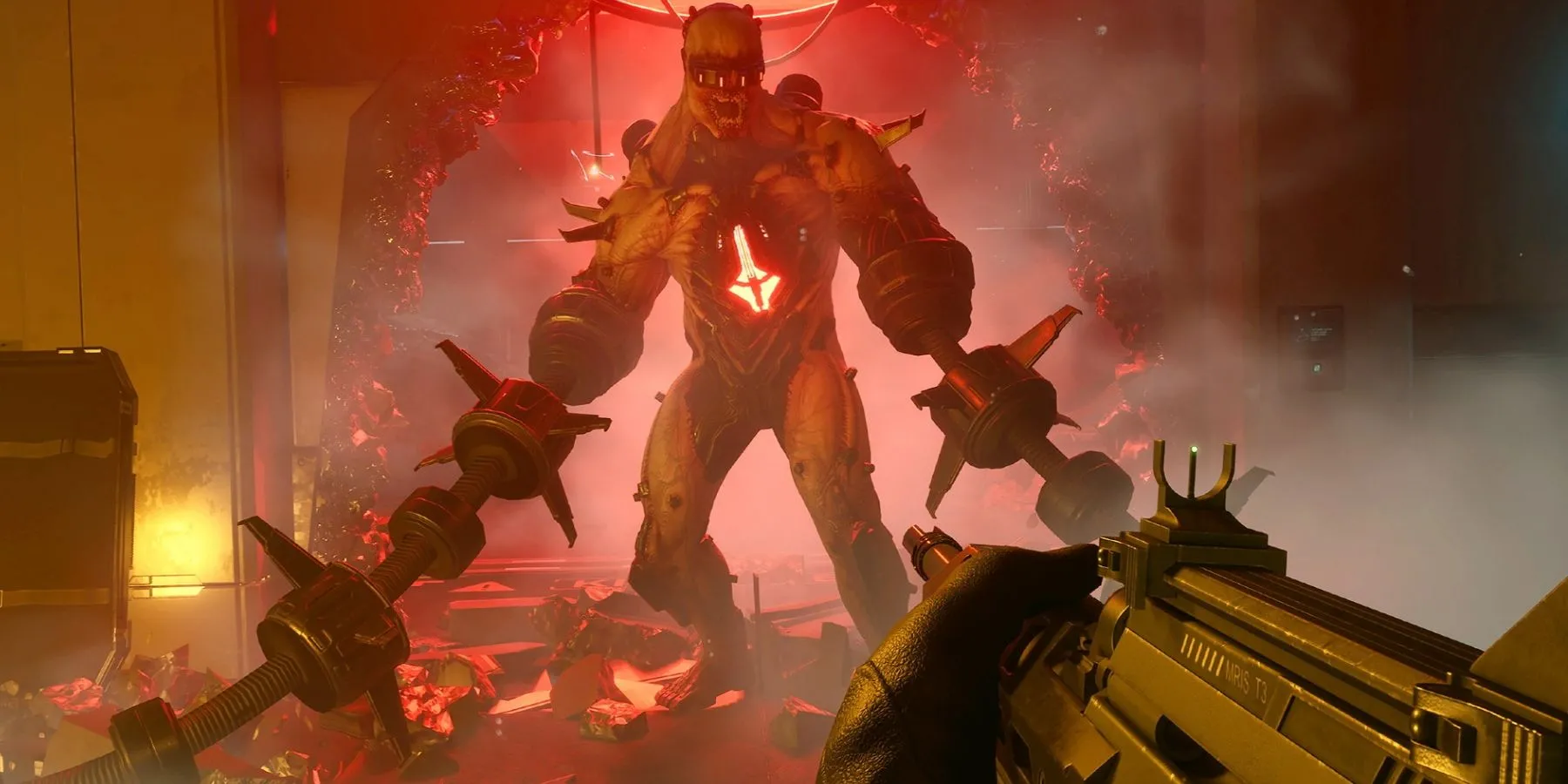 Fleshpound, nỗi ám ảnh quen thuộc của game thủ Killing Floor, trong một khoảnh khắc hành động gay cấn của Killing Floor 3.