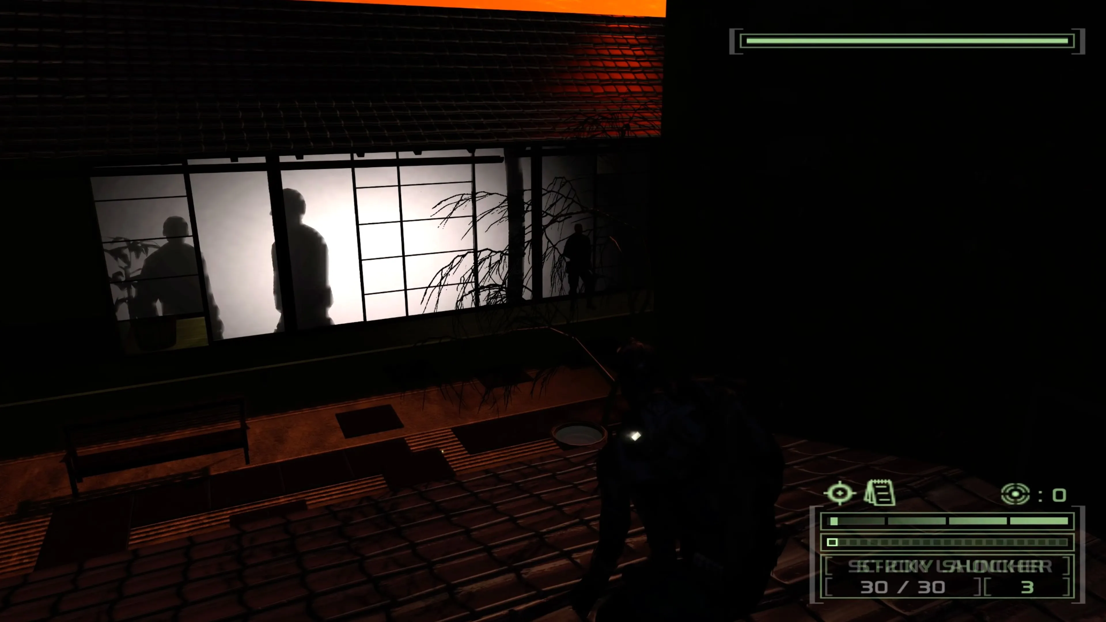 Hiệu ứng ánh sáng và bóng tối chân thực trong Tom Clancy's Splinter Cell Chaos Theory