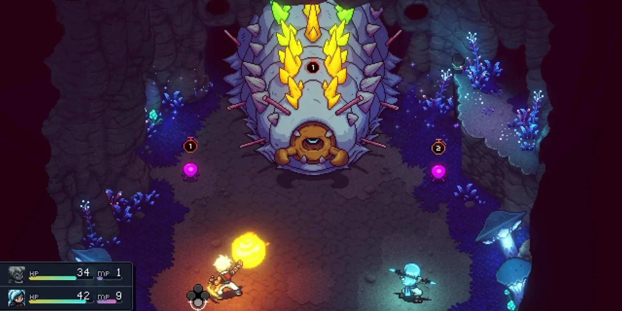 Khám phá thế giới và đồ họa tươi sáng của game RPG Sea of Stars