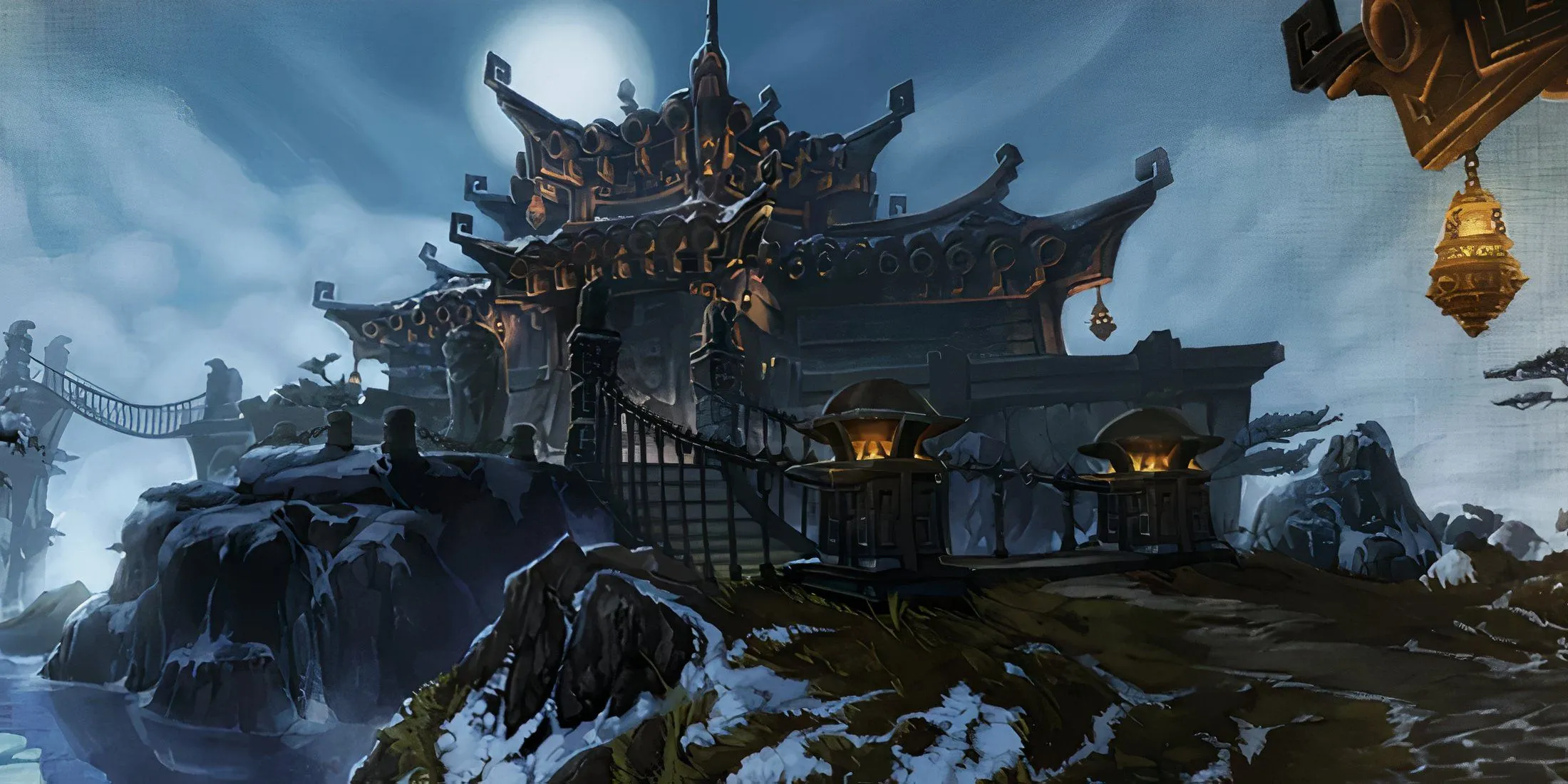 Màn hình tải game Tu Viện Shado-Pan, thử thách cuối cùng cho game thủ cấp cao trong WoW Mists of Pandaria