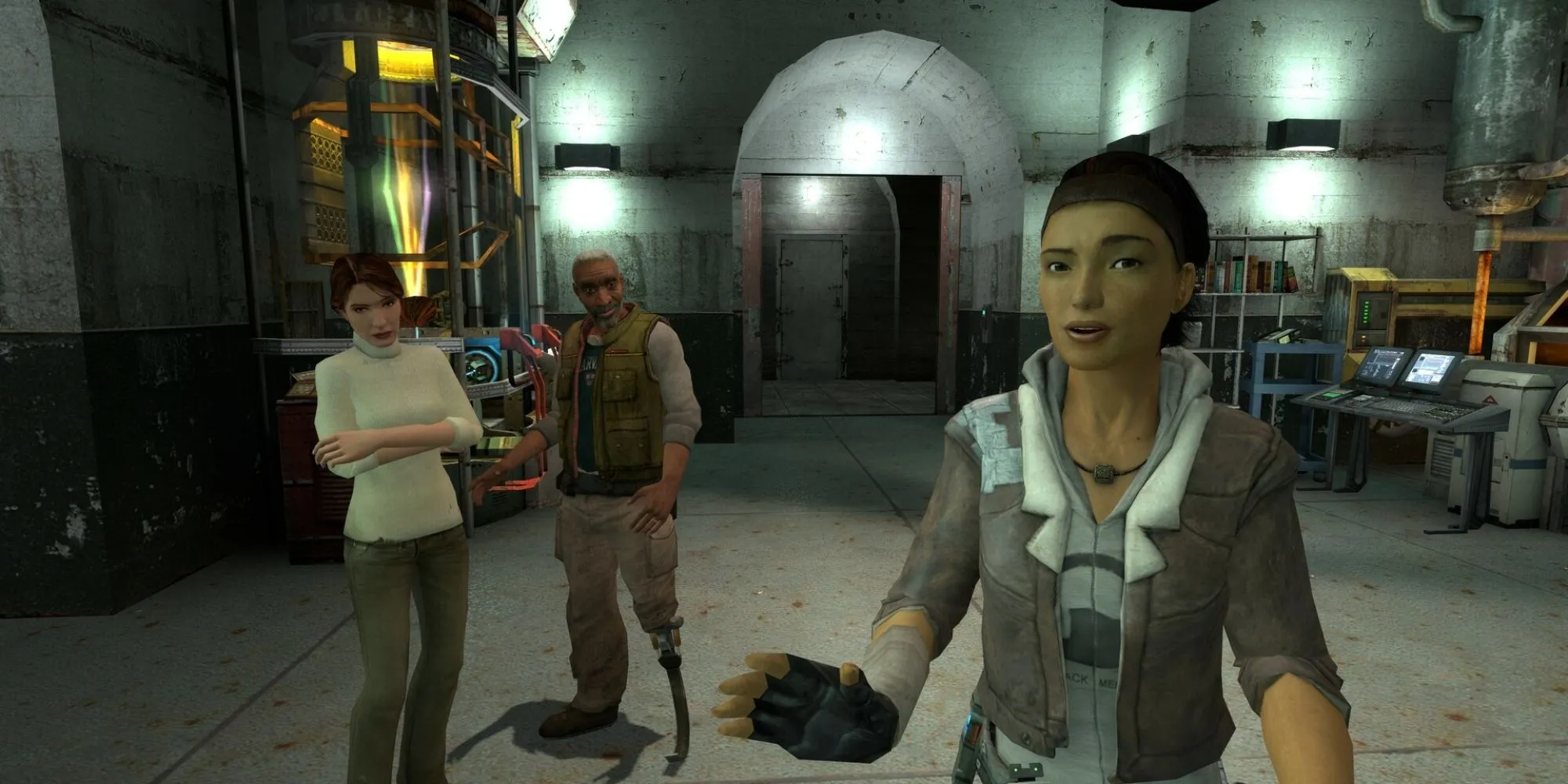 Môi trường thành phố đổ nát City 17 với các hiệu ứng vật lý trong Half-Life 2