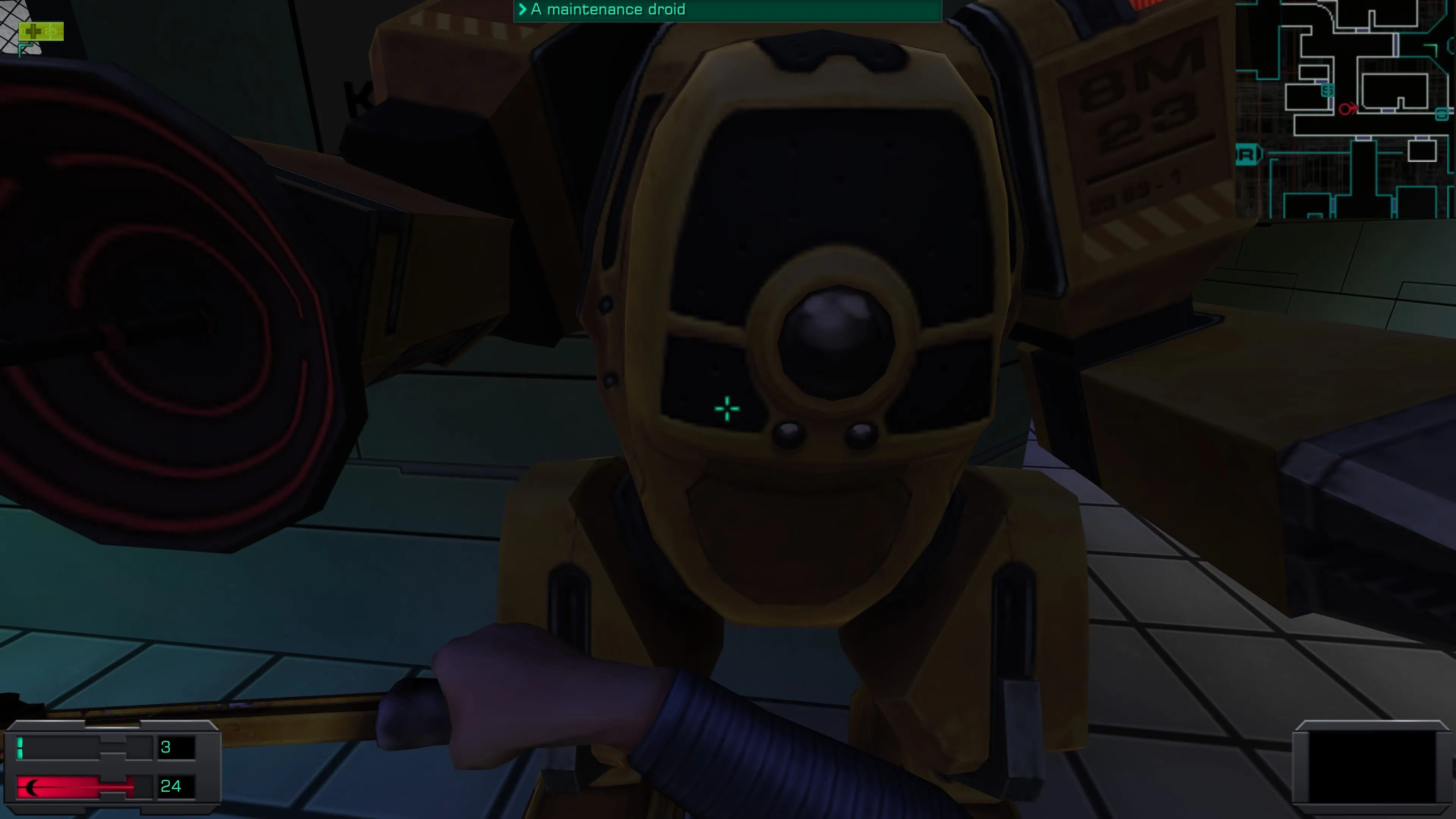Một kẻ địch dạng droid trong System Shock 2, được xem là nguyên mẫu của Big Daddy trong BioShock