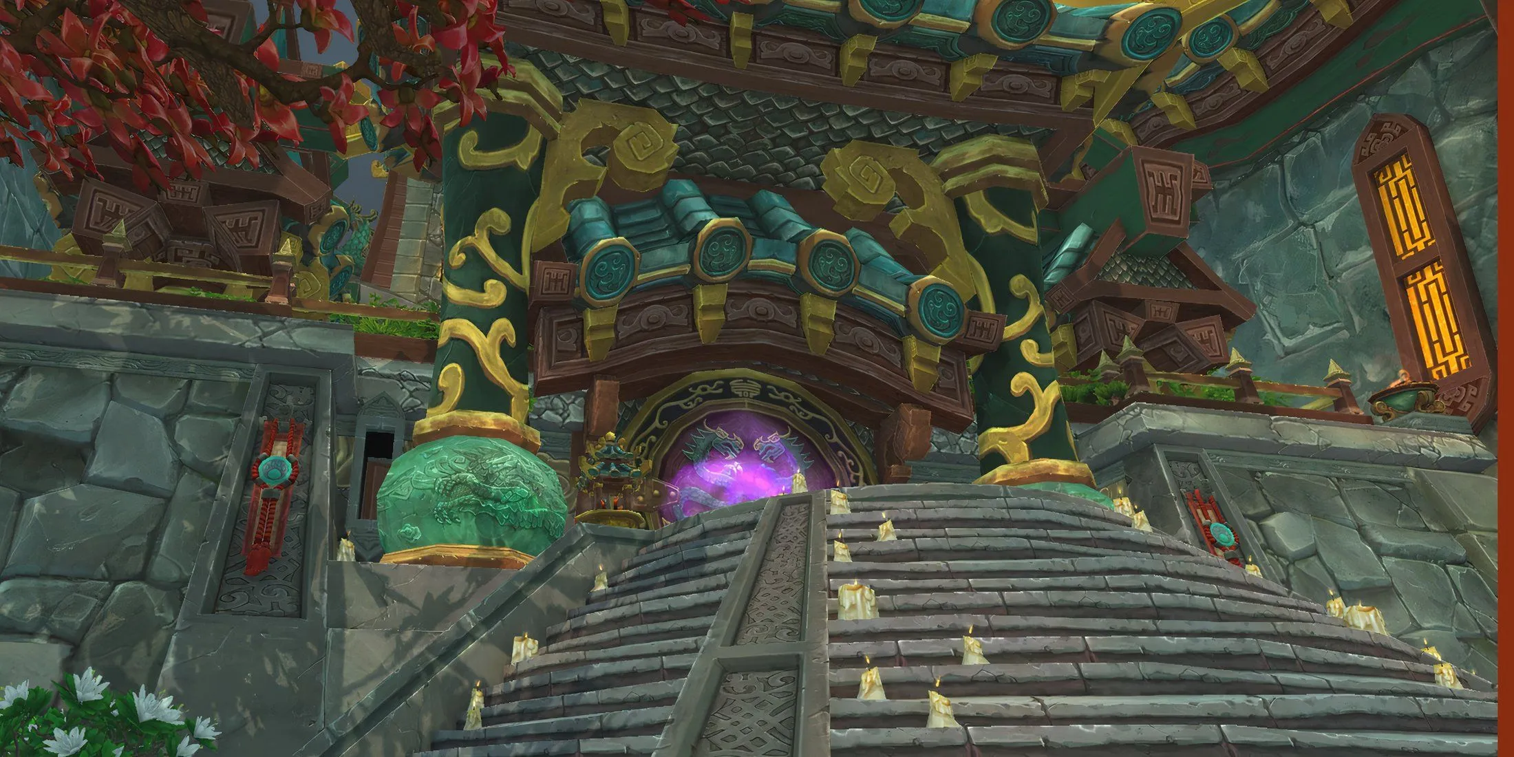 Ngôi đền Ngọc Xà hùng vĩ, địa điểm dungeon đầu tiên tại Pandaria của World of Warcraft