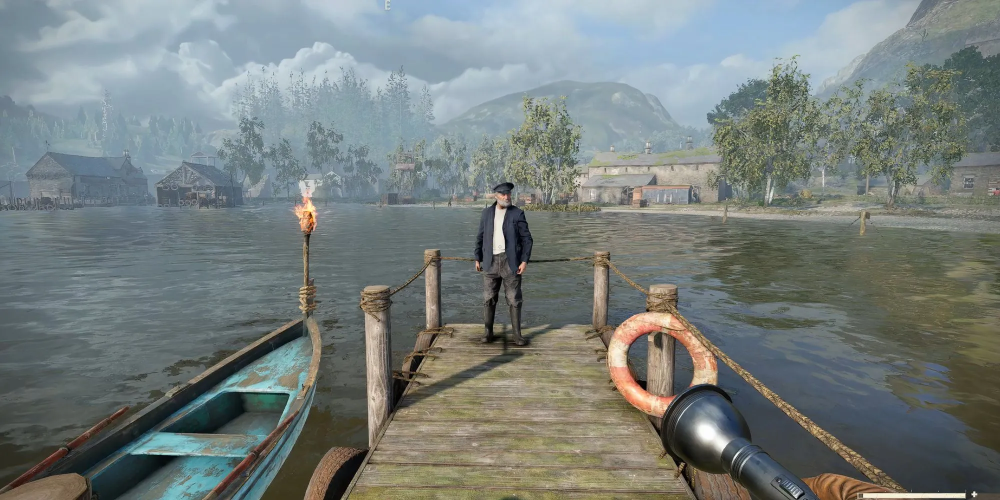 Nhân vật Bill Anderson, NPC trong Atomfall giúp người chơi tiếp cận DLC Wicked Isle.