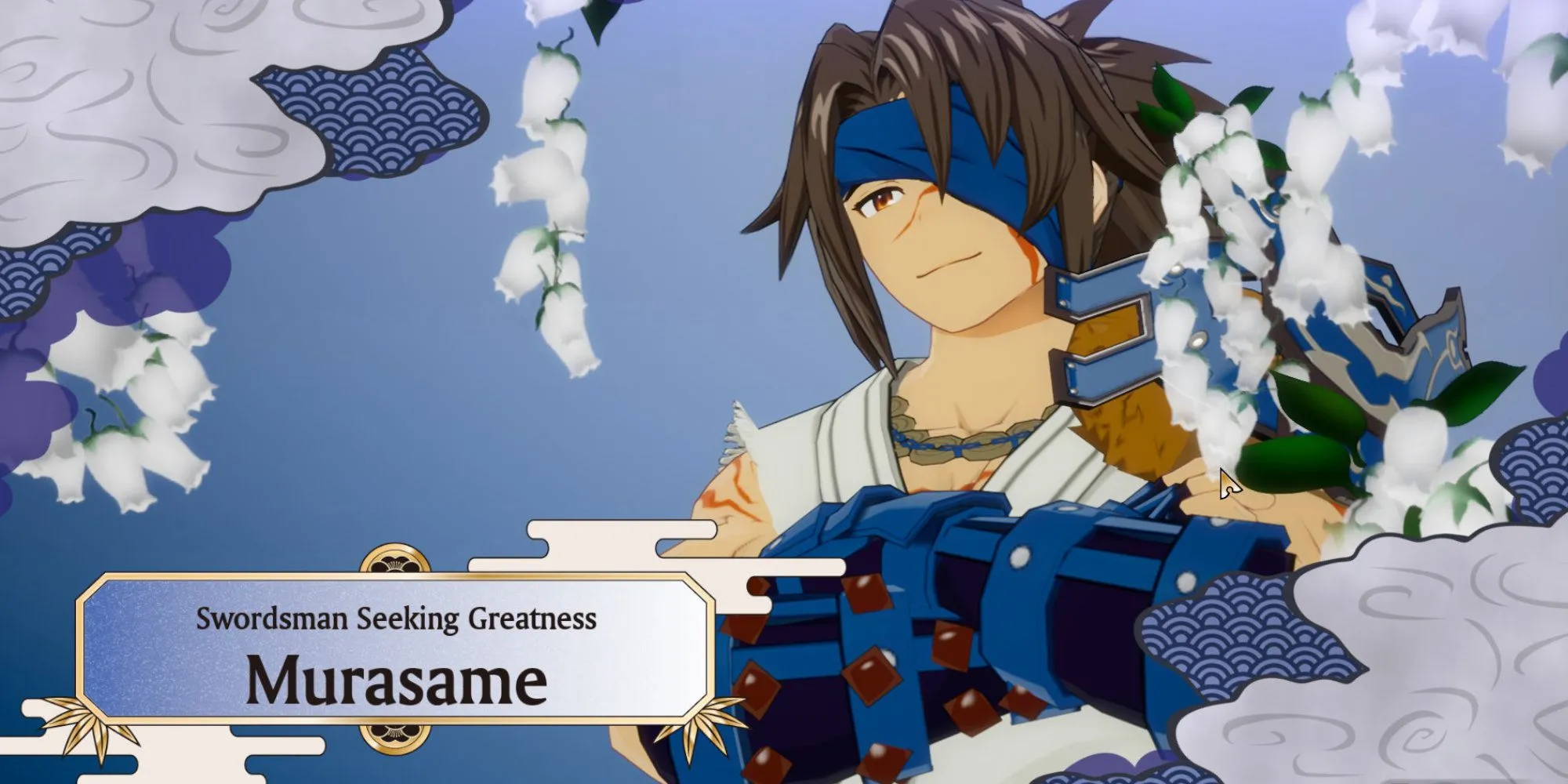 Nhân vật Murasame trong game Rune Factory Guardians of Azuma