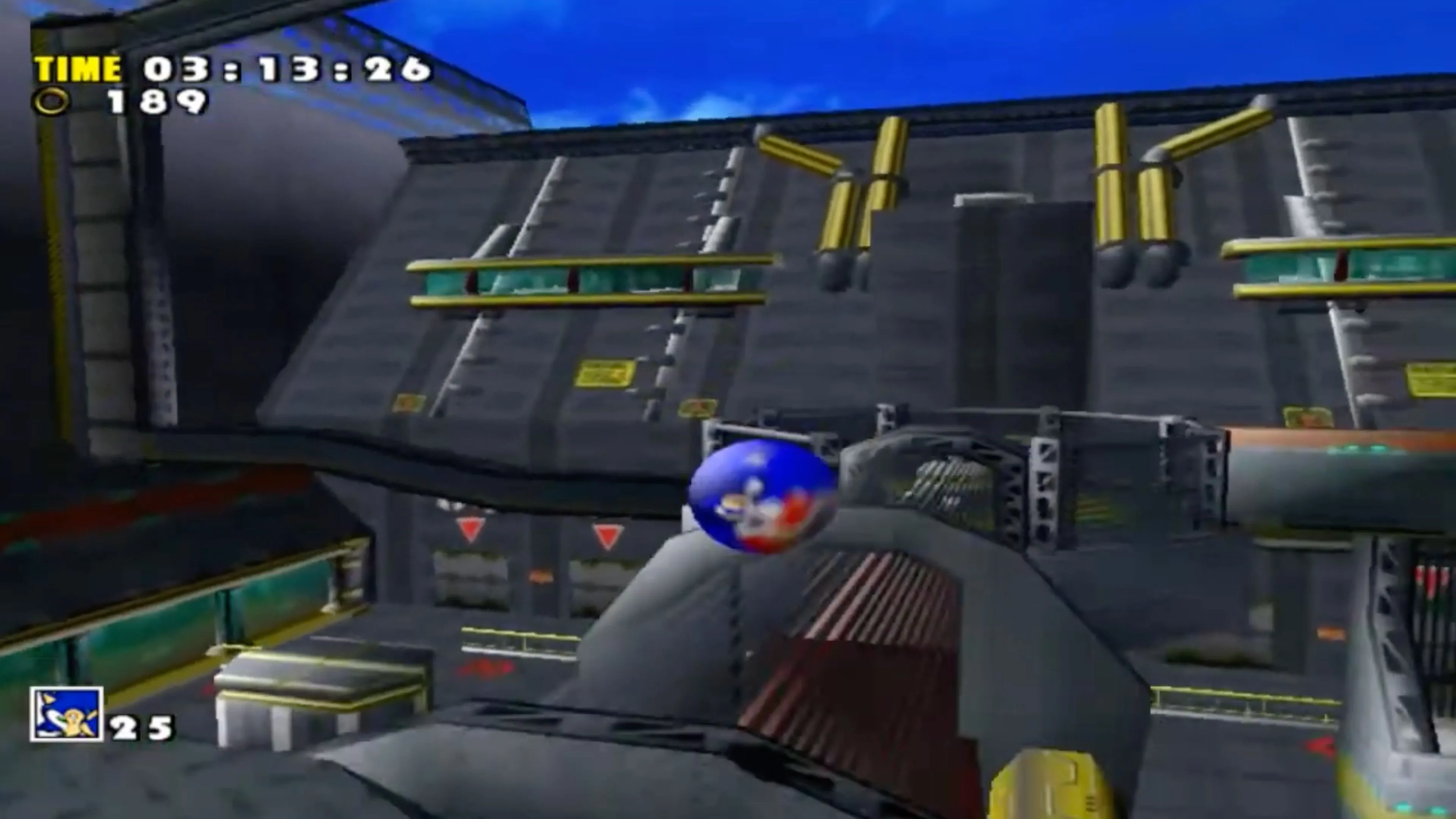 Nhân vật phản diện Chaos xuất hiện đầy ấn tượng trong game Sonic Adventure.