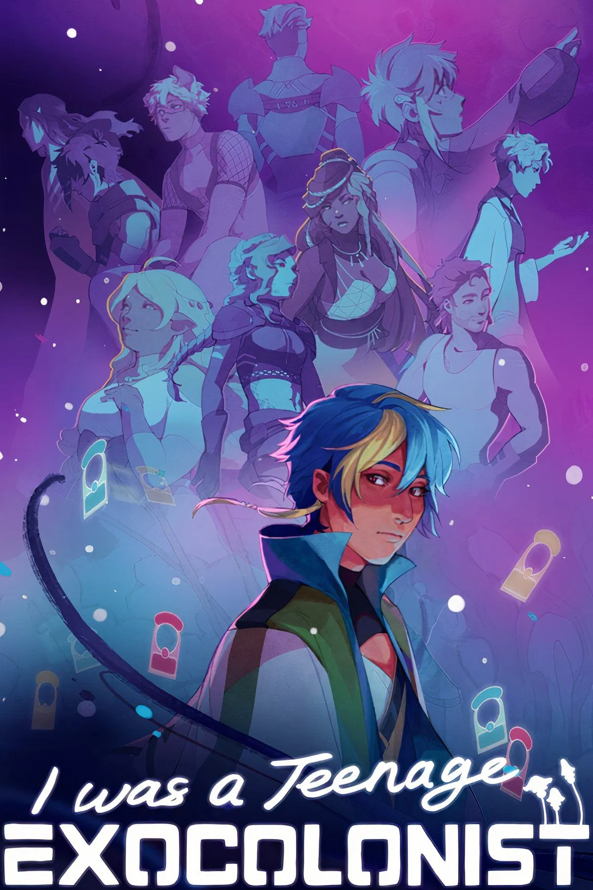 Nhóm thiếu niên trên hành tinh Vertumna trong I Was A Teenage Exocolonist, một tựa game nhập vai phiêu lưu kể chuyện