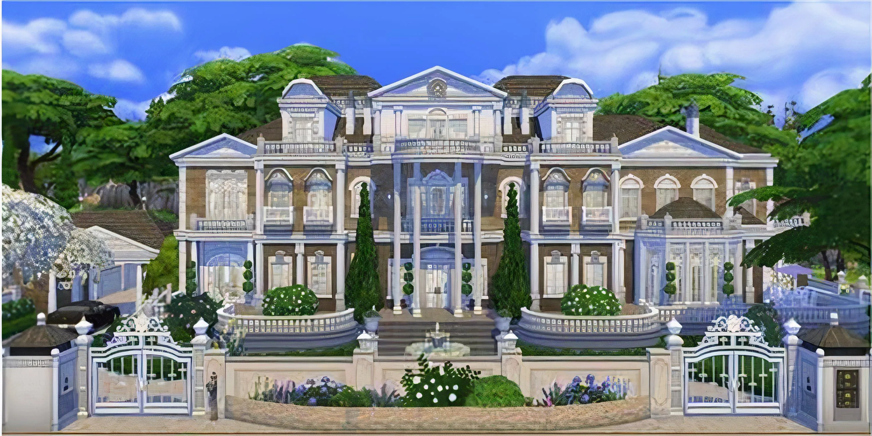 Oakenstead, lô đất rộng lớn và sang trọng tại Willow Creek, nơi lý tưởng để xây dựng gia phả Sim lâu đời