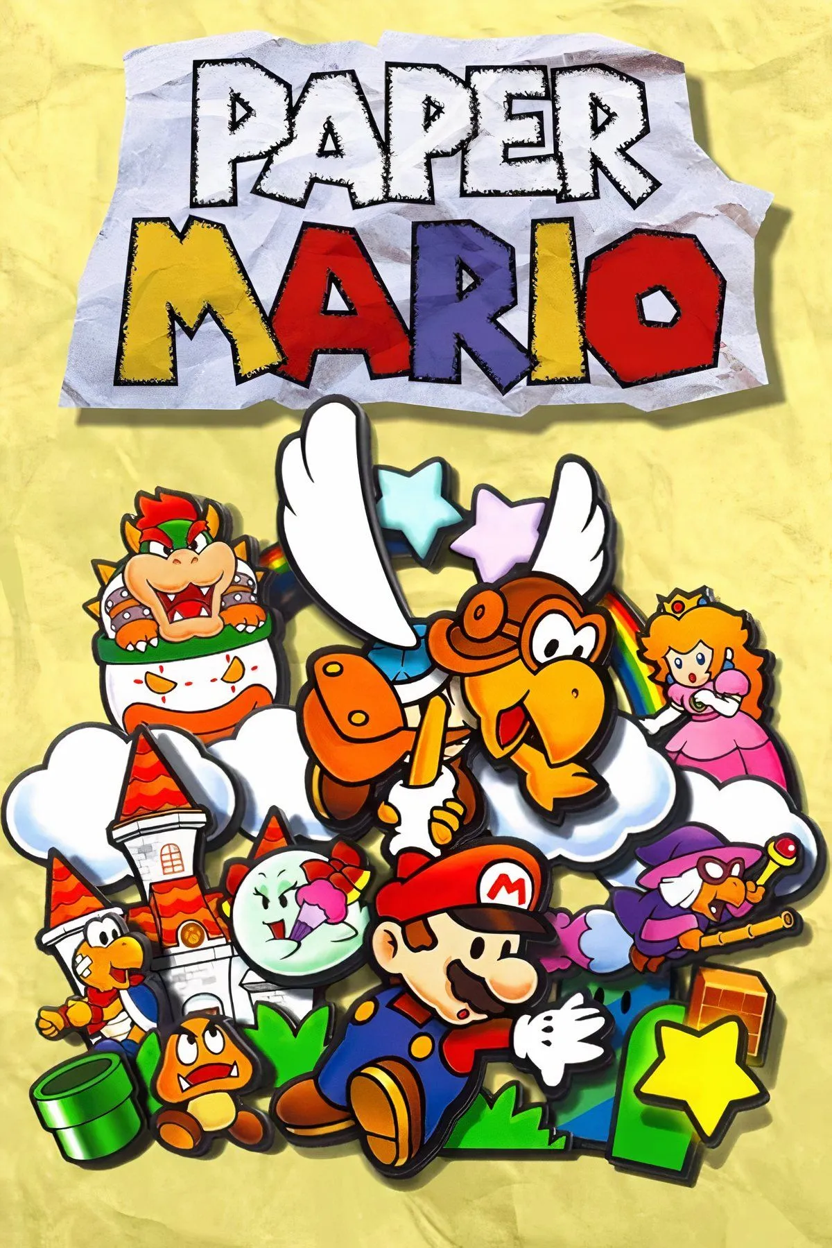 Phong cách đồ họa &quot;giấy&quot; độc đáo của Paper Mario