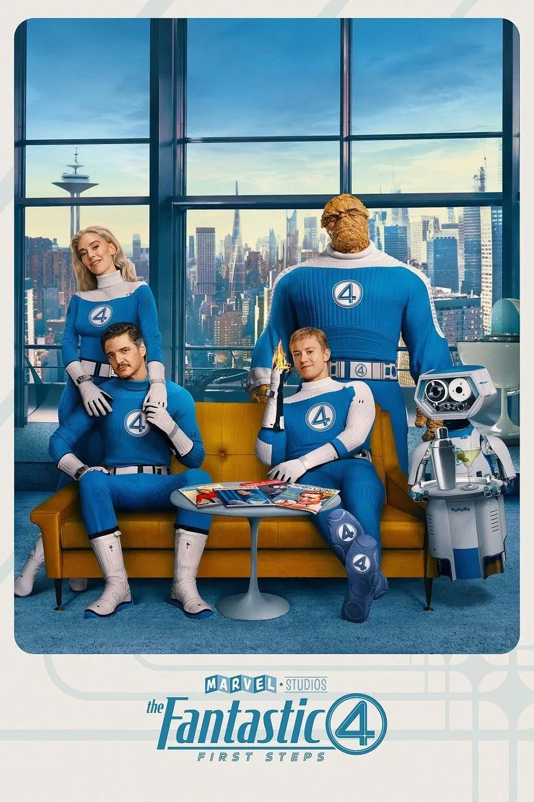 Poster chính thức của Fantastic Four: First Steps, mở ra kỷ nguyên mới của Tứ Đại Kỳ Tài