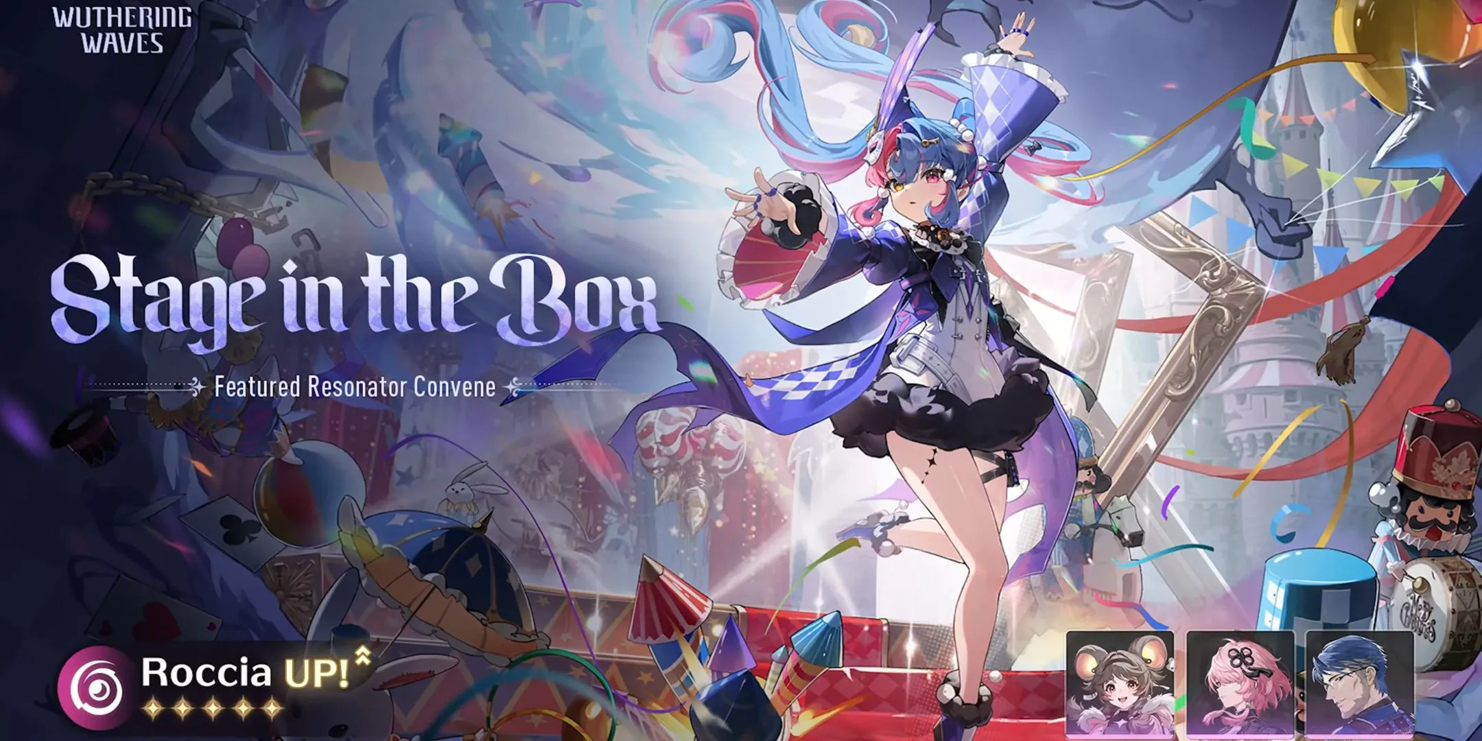 Roccia rerun trong banner Wuthering Waves phiên bản 2.5 giai đoạn 1