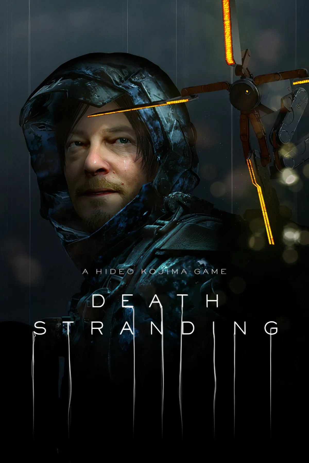 Sam Porter Bridges đang gồng gánh hàng hóa vượt qua địa hình hiểm trở trong Death Stranding