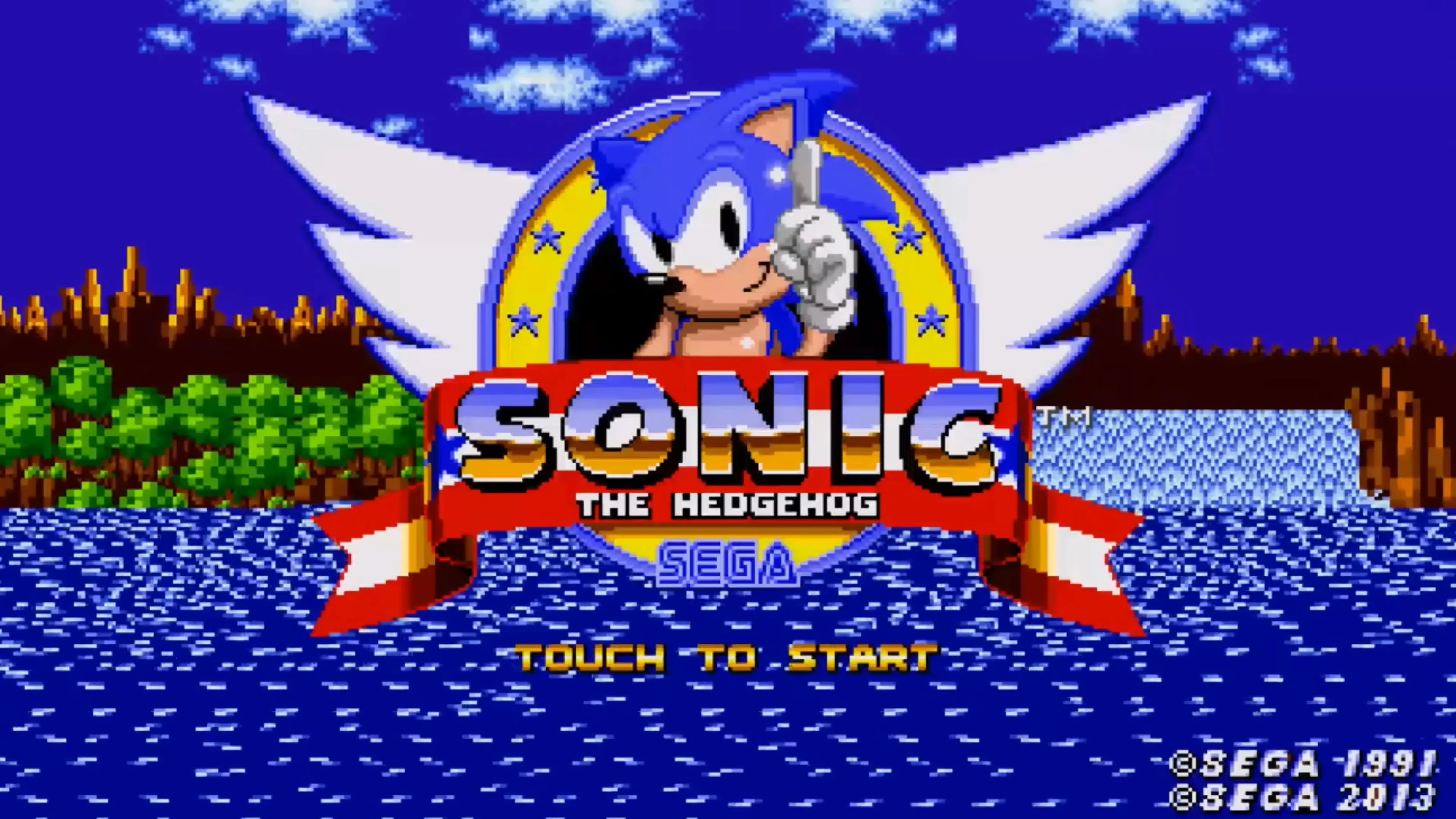 Sonic tốc độ chạy qua màn Green Hill Zone kinh điển
