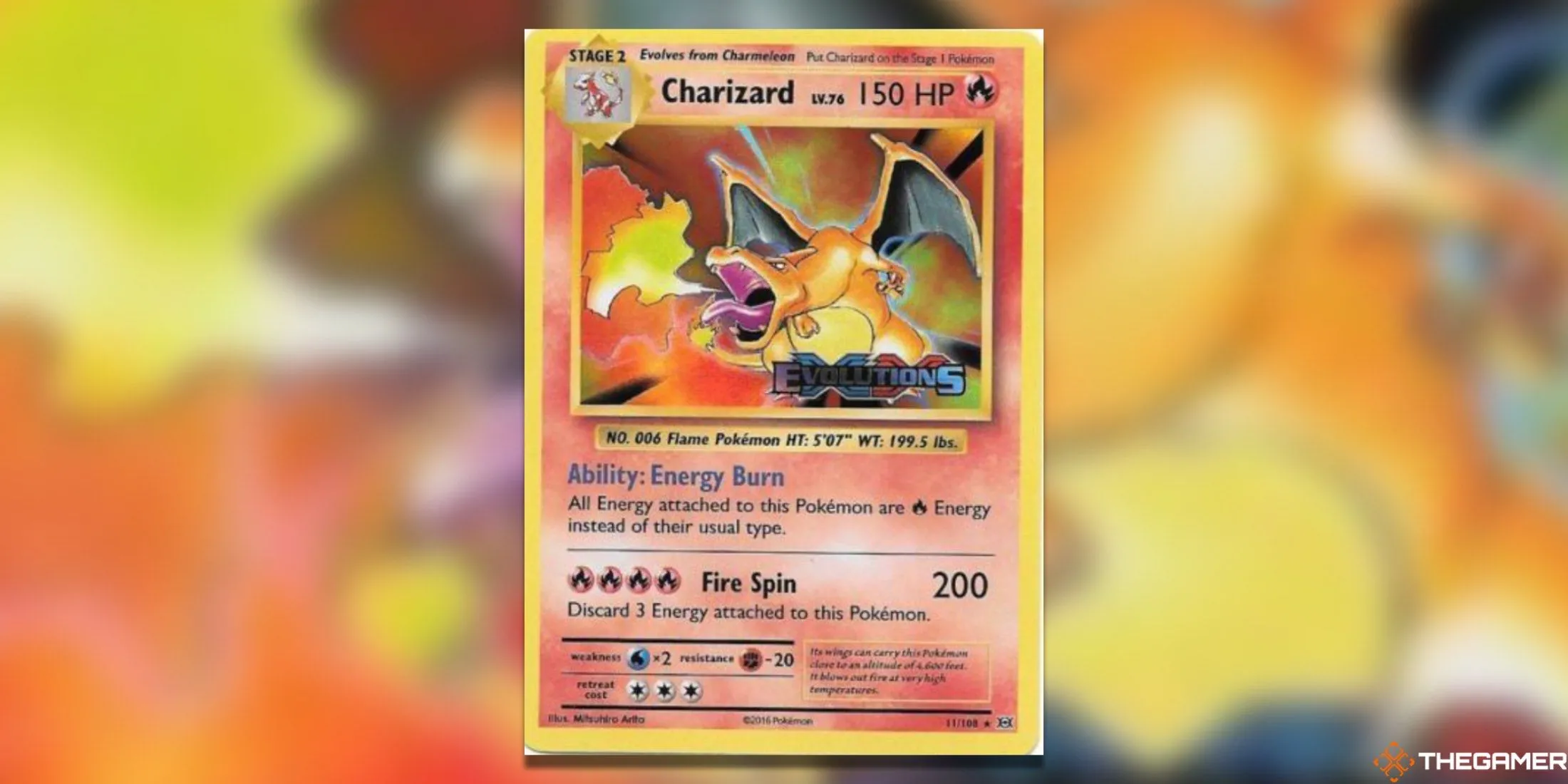 Thẻ bài Pokemon TCG Prerelease Charizard XY Evolutions Promo mang tính biểu tượng của Base Set