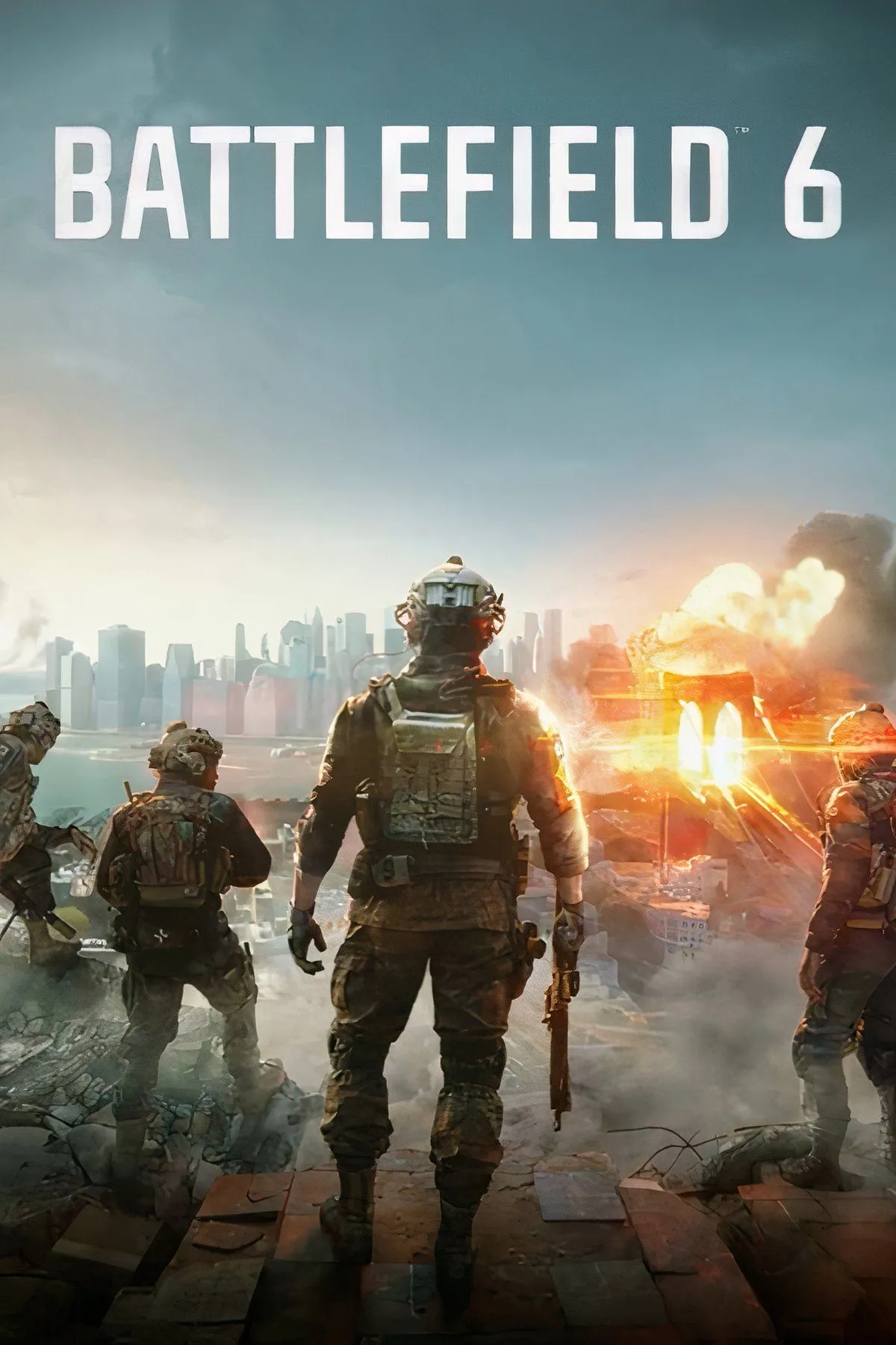 Thiết kế bìa của Battlefield 6 với phong cách đồ họa chân thực, hứa hẹn trải nghiệm chiến trường đỉnh cao.