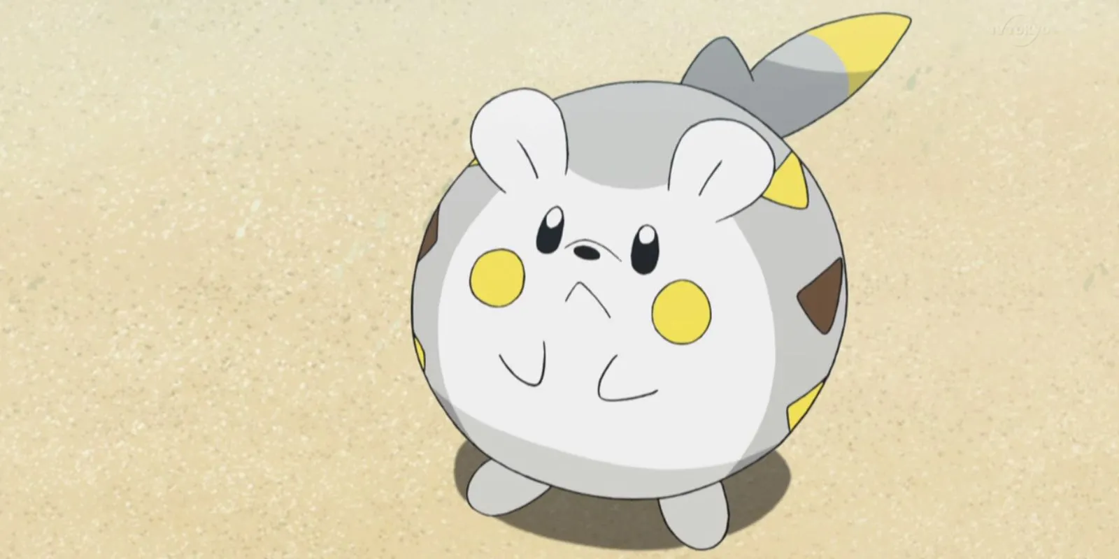 Togedemaru, một Pokemon hệ Thép và Điện tròn xoe, được phân loại là &quot;Roly Poly&quot; nhưng không có khả năng cuộn tròn.