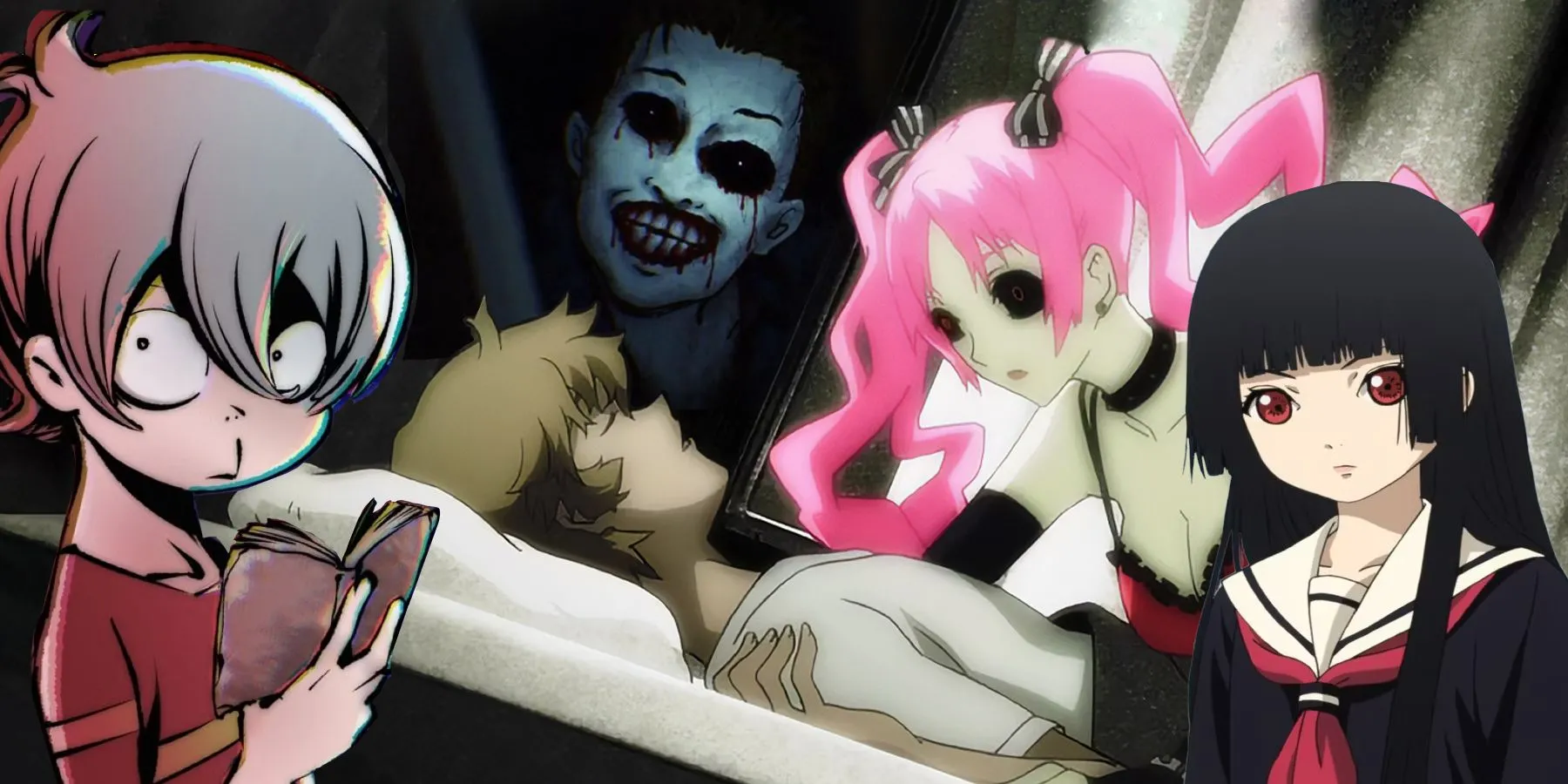 Tổng hợp các nhân vật anime kinh dị, bao gồm Re: Zero, thể hiện chiều sâu của thể loại kinh dị tâm lý