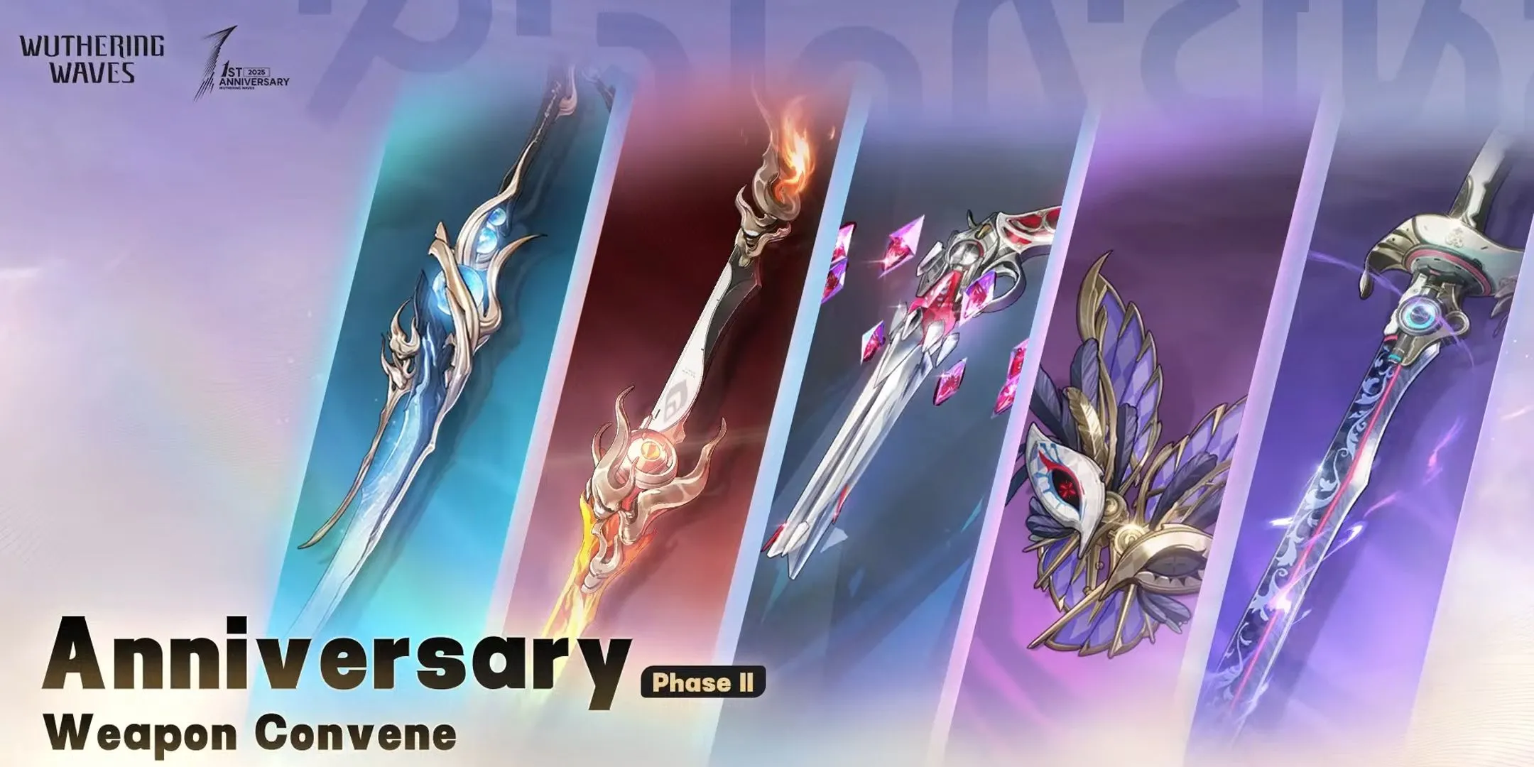 Vũ khí Anniversary Rerun Wuthering Waves 2.3 giai đoạn 2