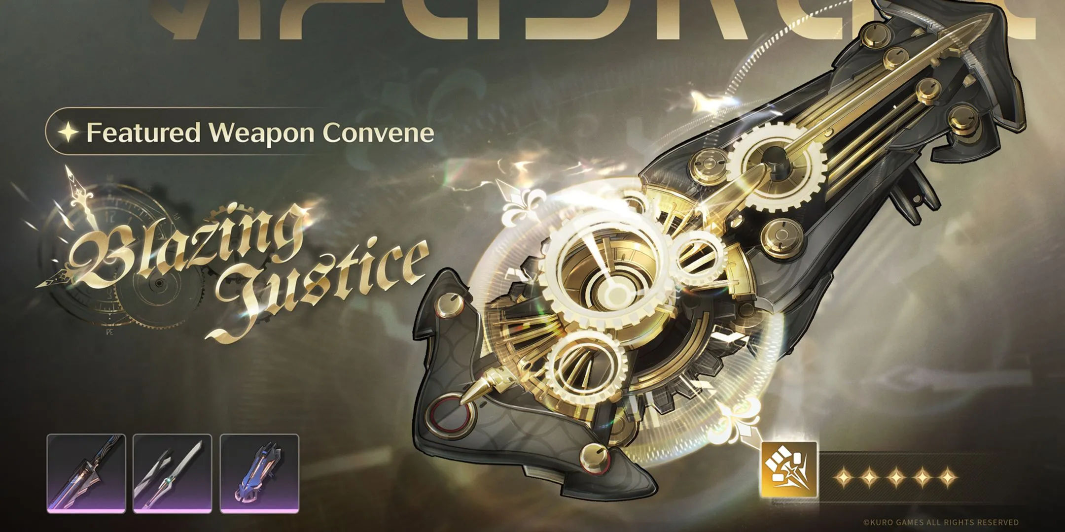 Vũ khí Blazing Justice xuất hiện cùng Zani Wuthering Waves 2.3