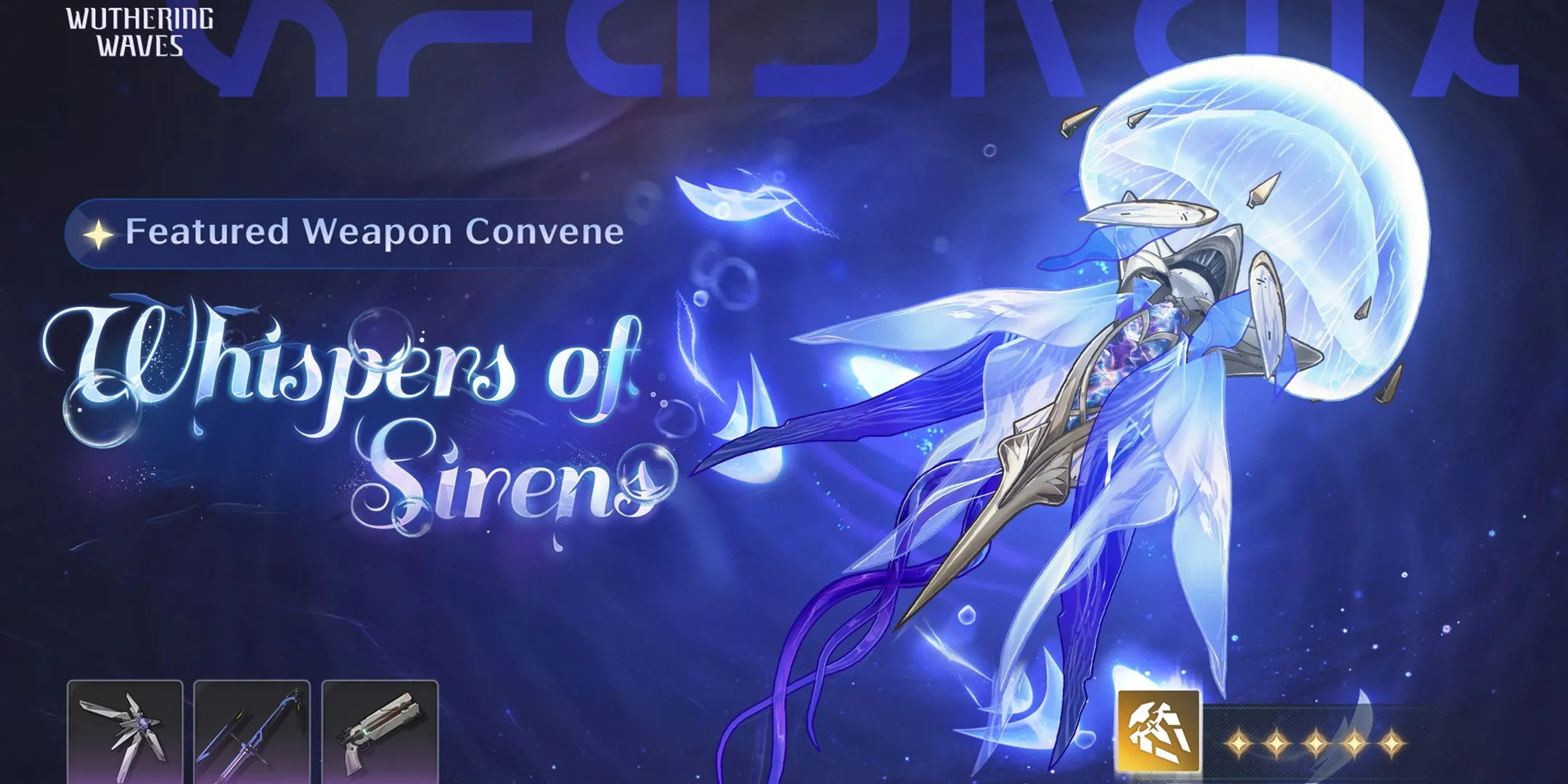 Vũ khí Whispers of Sirens xuất hiện cùng Cantarella Wuthering Waves 2.2